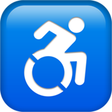 apple version: Wheelchair Symbol