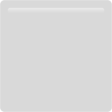 apple version: White Large Square