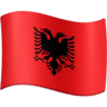 facebook version: Flag: Albania