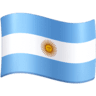 facebook version: Flag: Argentina