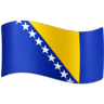 facebook version: Flag: Bosnia & Herzegovina