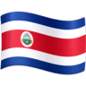 facebook version: Flag: Costa Rica