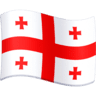facebook version: Flag: Georgia