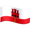 facebook version: Flag: Gibraltar