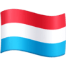 facebook version: Flag: Luxembourg