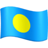 facebook version: Flag: Palau
