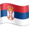 facebook version: Flag: Serbia