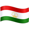 facebook version: Flag: Tajikistan