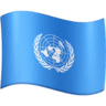 facebook version: Flag: United Nations