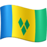 facebook version: Flag: St. Vincent & Grenadines