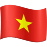 facebook version: Flag: Vietnam