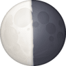 facebook version: Last Quarter Moon