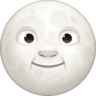 facebook version: Full Moon Face