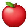 facebook version: Red Apple