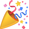 facebook version: Party Popper