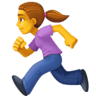 facebook version: Woman Running