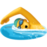 facebook version: Man Swimming