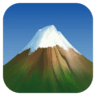 facebook version: Snow Capped Mountain