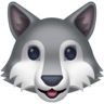 facebook version: Wolf Face