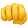 facebook version: Fisted Hand Sign