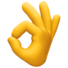 facebook version: OK Hand