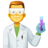 facebook version: Male Scientist