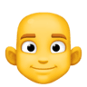 facebook version: Bald Man