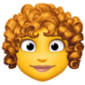 facebook version: Woman with Curly Hair