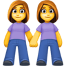 facebook version: Two Women Holding Hands