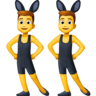 facebook version: Man with Bunny Ears