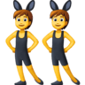 facebook version: Woman with Bunny Ears