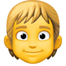 facebook version: Person: Blond Hair