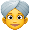 facebook version: Woman Wearing Turban