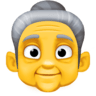 facebook version: Old Woman