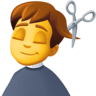facebook version: Man Getting Haircut