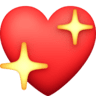 facebook version: Sparkling Heart
