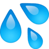 facebook version: Sweat Droplets