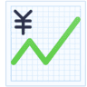 facebook version: Chart Increasing with Yen