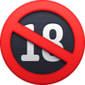 facebook version: No One Under Eighteen