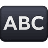 facebook version: Input Latin Uppercase