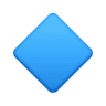 facebook version: Small Blue Diamond