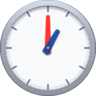 facebook version: Clock Face One O'Clock