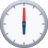 facebook version: Clock Face Six O'Clock