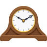 facebook version: Mantelpiece Clock