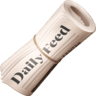 facebook version: Rolled-Up Newspaper