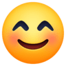 facebook version: Smiling Face with Smiling Eyes