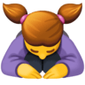 facebook version: Person Bowing