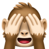 facebook version: See-No-Evil Monkey