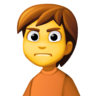facebook version: Person Frowning