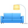 facebook version: Couch and Lamp